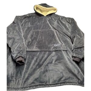 The Comfy Gray Wearable Blanket One Size Cozy Warm
